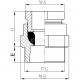 Insulating gland, DP type