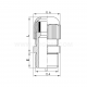 Insulating gland, DP...HML - DP 20 HML     (100 PCS)