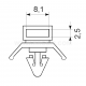 Holder, D6 type - D6     (100 PCS)