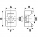 Fasteners, E3 type - E302   (100 PCS)