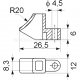 Fasteners, E4 type - E4V0     (100 PCS)