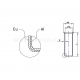 Aluminium-copper cord end terminals, HMA