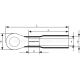 Ring terminals in heat-shrink insulation, KOIT type