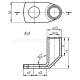 Tubular angle terminals, K90D type