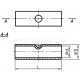 Low-cost "butt splice" cable connectors, LE type