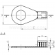 Ring terminals, KO type - KO 0,5/2,5     (100 PCS)