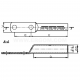 Tubular cable lugs for 2 bolts, KDA...2X type