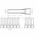 Cord end terminals in strip for automatic crimping machine, HIT