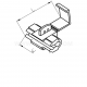 Two-sided connector, LPO type