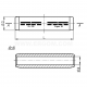 Non-tension compression tubular cable connectors, LMWC type