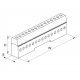 Protection clamp, MZOI-…16/25 type, mounted on rails