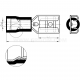 Insulated push-on female connectors, NI...PCV