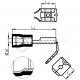 Insulated piggyback female push-on connectors, NWI…PCV