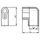 Insulating cover for angular female push-on connectors, ONKZ ... PCV type