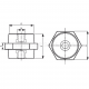 Izolatory wsporcze nN typ IWN2 - IWN2-30M8/30     (10 SZT.)