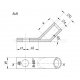 “Narrowed” tubular angle ring terminals, K45RW type