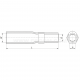 Insulating cover for straight female push-on connectors, ON … PCV type