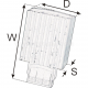 Semiconductive Heater, OP-100 type