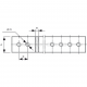 Pre-punched busbars, PMG type