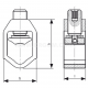 V-clamps with standard screws