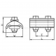Branch clamps for uninsulated overhead power lines, ZLN.../2A type
