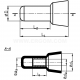 Insulated wire terminations, ZPI type