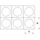 Self-adhesive markers, ZS D 32 type