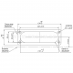 Cable plate set, FL 13Z1 type