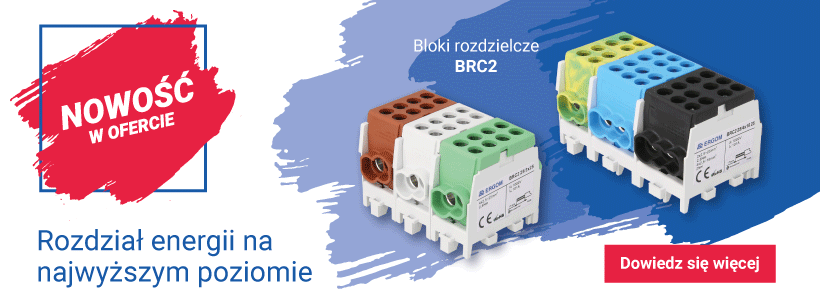 Kompaktowe bloki rozdzielcze BRC2 1000V