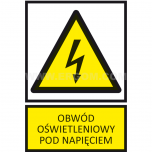 TZO - OBWÓD OŚWIETLENIOWY POD NAPĘCIEM