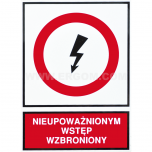 TZZ - NIEUPOWAŻNIONYM WSTĘP WZBRONIONY