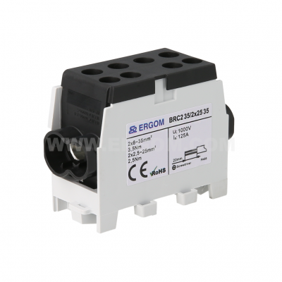BRC2 35/2x25 35 BK     (14 PCS)