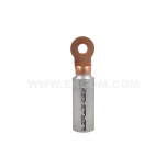Aluminium-copper longitudinally sealed tubular cable lugs, KCA type