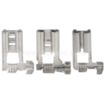 Angle female push-on connectors, NK type