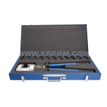 Crimping tool set with dies, EK18-DIN