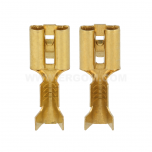 Female push-on connectors with elastic protection, NZJ...NC type