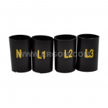 Heat-shrink insulation for cable lugs, TIK type