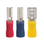 Insulated push-on female connectors, NI…BPCV type