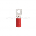 Insulated tubular ring cable lugs with inspection hole, KORol type