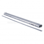 Long mechanically loadable connectors with spacer for AFL overhead power line, ZLAFD type
