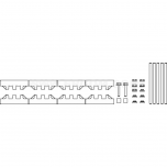 Busbar module, M-2/10TN