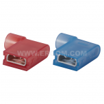 Fully insulated angle female push-on connectors, NKCI type