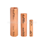 Non-tension compression tubular cable connectors with barrier, LMP type