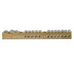 Protection clamp, MZO 12x4/35 type, mounted directly to the base