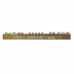 Protection clamp, MZO 5x4/2x10/2x16/2x35 type, mounted directly to the base