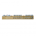 Protection clamp, MZO 5x4/3x10/16/35 type, mounted directly to the base