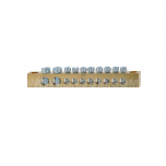 Protection clamp, MZO 8x4/2x16 type, mounted directly to the base