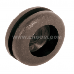 Flexible grommet with baffle, PP type