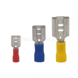 Insulated push-on female connectors, NI…B PCV type