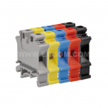 Single-circuit connector, ZJU2-10 type: for 10 mm² wires   800V